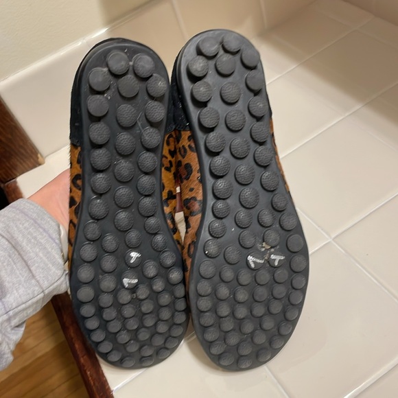 BM bernie mev. Leopard Print Ballet Flats Size 38 VGUC - Picture 5 of 6